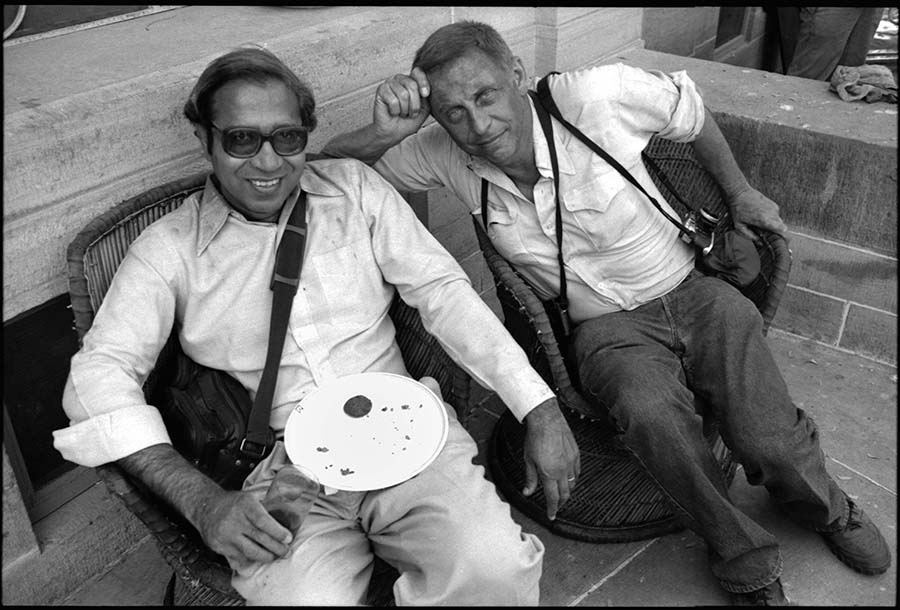 Raghubir Singh and Lee Friedlander, Holi festival, Jodhpur, Rajasthan, 1988