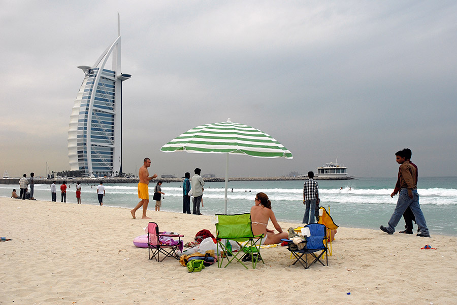 Jumeirah beach, Dubai, 2007