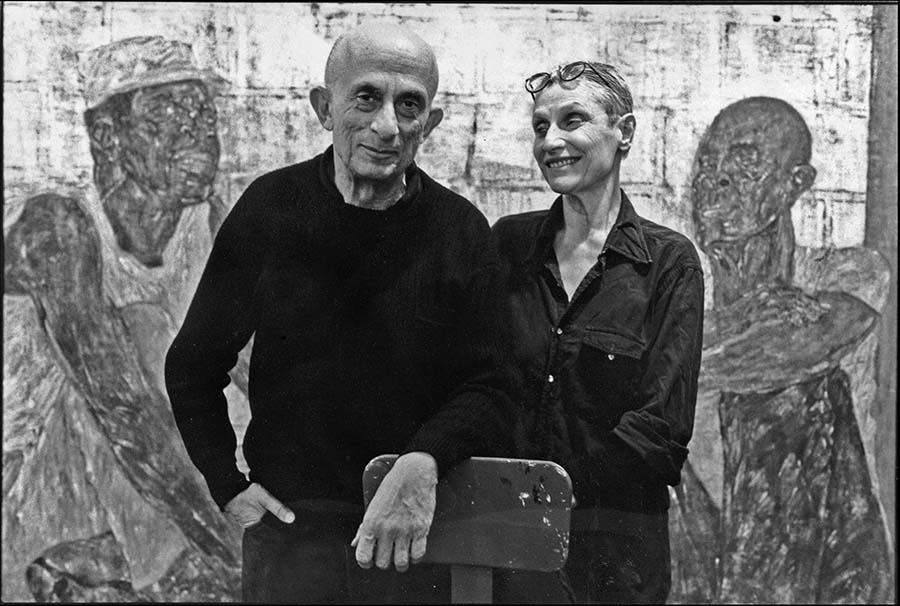 Leon Golub and Nancy Spero, New York, 1989