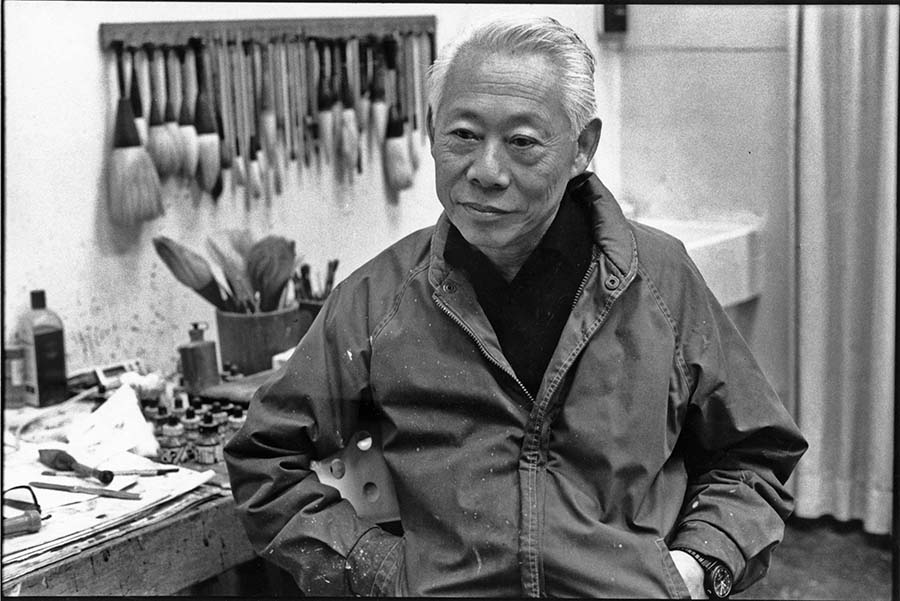 Zao Wou Ki, Paris, 1989