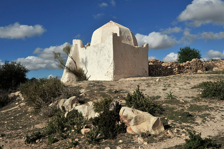 Marabout shrine of Sidi Bamoussa, Ounagha, region of Essaouira, 2012