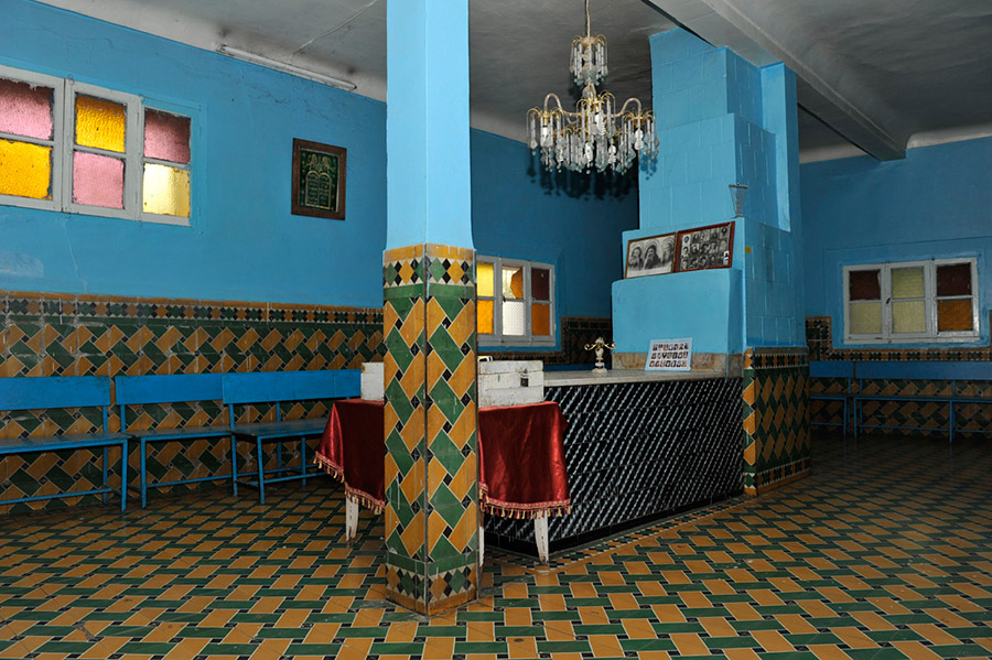 Shrine of the Jewish saint Rabbi Shlomo Bel Hench (14th century), visited by both Jews and Muslims, village of Aghbalou, Ourika valley, 2011