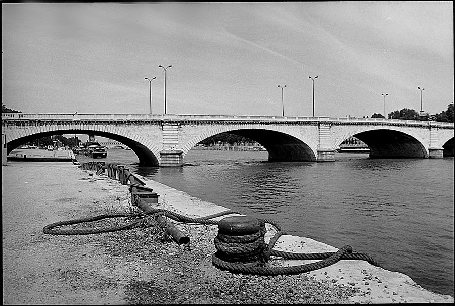Pont de Tolbiac taken from Port de Tolbiac, 2000