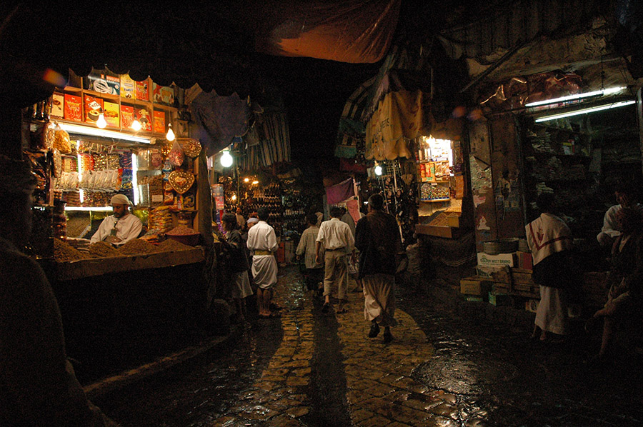 Old souk, Sanaa, Yemen, 2006