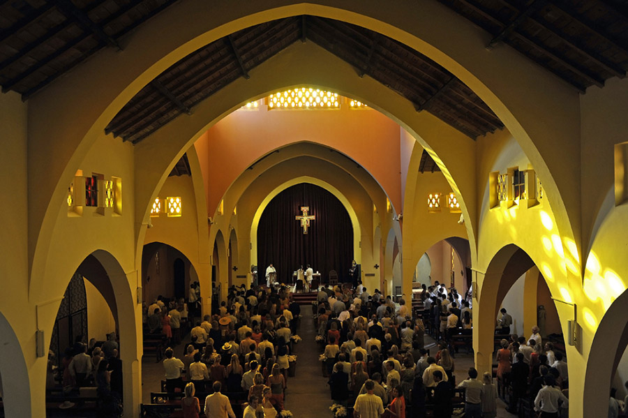 Wedding at the Church of the Martyr Saints, Marrakech, 2011