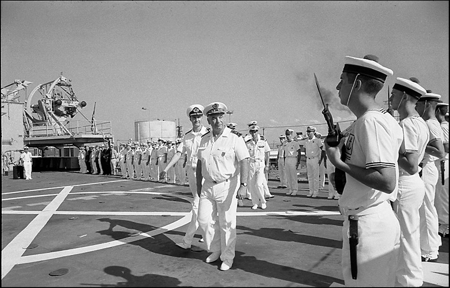 Admiral Jacques Mazars and Dutch Commodore