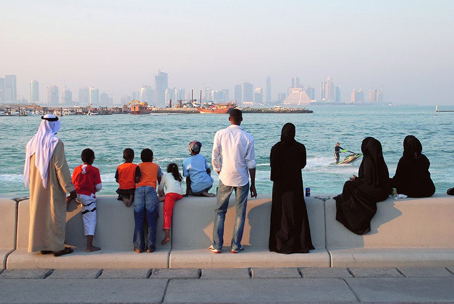 Corniche,  Doha,  Qatar, 2007