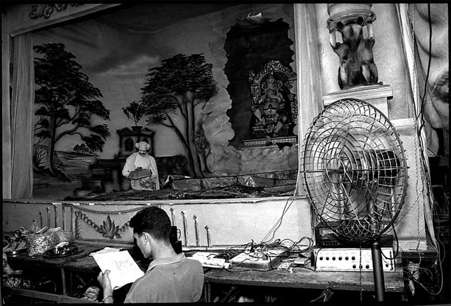 Ganpati image, Bombay, 2001