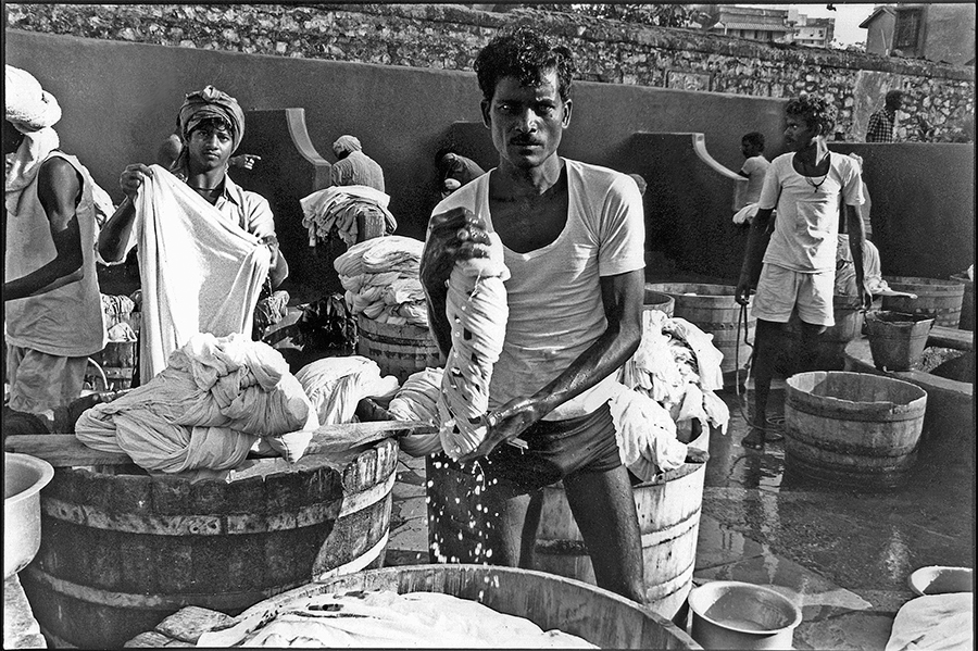 Dhobi ghat, Bombay, 1988