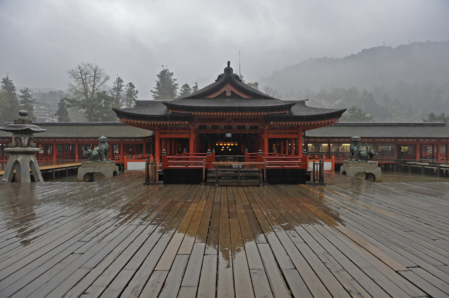 Itsukushima shrine, Miyajima, Japan, 2015