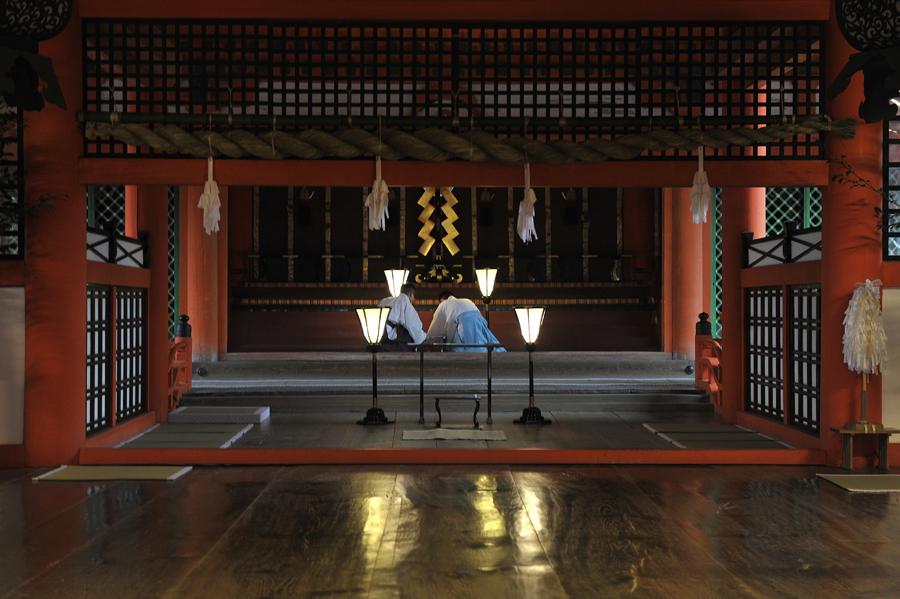 Itsukushima shrine, Miyajima, Japan, 2015